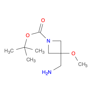 1-Azetidinecarboxylic acid, 3-(aminomethyl)-3-methoxy-, 1,1-dimethylethyl ester