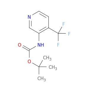 1392804-92-0 Carbamic acid, N-[4-(trifluoromethyl)-3-pyridinyl]-, 1,1-dimethylethyl ester