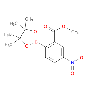 1393477-19-4 Benzoic acid, 5-nitro-2-(4,4,5,5-tetramethyl-1,3,2-dioxaborolan-2-yl)-, methyl ester