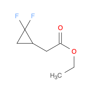 Cyclopropaneacetic acid, 2,2-difluoro-, ethyl ester