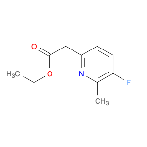 1393566-89-6 ethyl 2-(5-fluoro-6-methyl-2-pyridyl)acetate