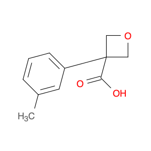 3-(3-Methylphenyl)oxetane-3-carboxylic acid