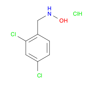 Benzenemethanamine, 2,4-dichloro-N-hydroxy-, hydrochloride (1:1)