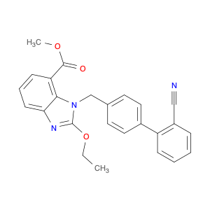 139481-44-0 1-[(2’-Cyano-1,1’-biphenyl-4-yl)methyl]-2-ethoxy-7-benzimidazolecarboxylic Acid Methyl Ester