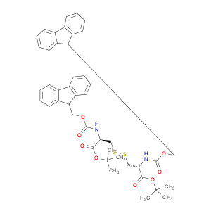 139592-37-3 L-Cystine, N,N'-bis[(9H-fluoren-9-ylmethoxy)carbonyl]-, 1,1'-bis(1,1-dimethylethyl) ester