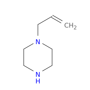 13961-36-9 Piperazine, 1-(2-propen-1-yl)-