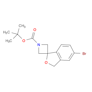 Spiro[azetidine-3,1'(3'H)-isobenzofuran]-1-carboxylic acid, 5'-bromo-, 1,1-dimethylethyl ester