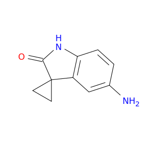 1399663-06-9 Spiro[cyclopropane-1,3'-[3H]indol]-2'(1'H)-one, 5'-amino-