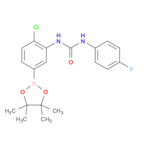 1400225-67-3 1-(2-chloro-5-(4,4,5,5-tetramethyl-1,3,2-dioxaborolan-2-yl)phenyl)-3-(4-fluorophenyl)urea