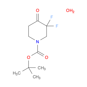 1400264-85-8 tert-Butyl 3,3-difluoro-4-oxopiperidine-1-carboxylate hydrate