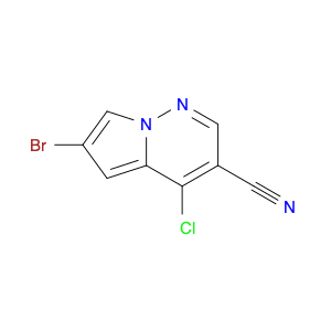 1400580-14-4 6-bromo-4-chloropyrrolo[1,2-b]pyridazine-3-carbonitrile