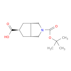 Cyclopenta[c]pyrrole-2,5(1H)-dicarboxylic acid, hexahydro-, 2-(1,1-dimethylethyl) ester, (3aα,5α,6aα)-