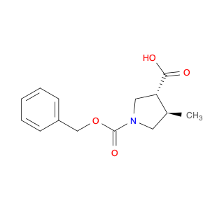 1402666-47-0 Trans-1-[(Benzyloxy)carbonyl]-4-methylpyrrolidine-3-carboxylic acid