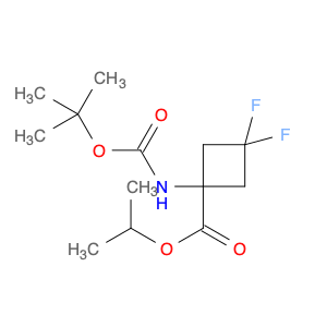 1403766-72-2 Isopropyl 1-(Boc-amino)-3,3-difluoro-cyclobutanecarboxylate