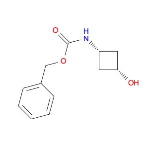 Carbamic acid, N-(cis-3-hydroxycyclobutyl)-, phenylmethyl ester