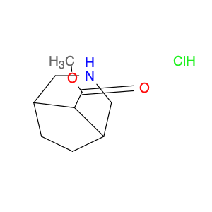 3-Azabicyclo[3.2.1]octane-8-carboxylic acid, methyl ester, hydrochloride (1:1)