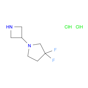 1403766-97-1 Pyrrolidine, 1-(3-azetidinyl)-3,3-difluoro-, hydrochloride (1:2)