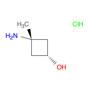 Cyclobutanol, 3-amino-3-methyl-, hydrochloride (1:1), cis-