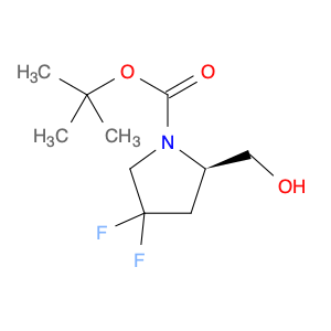 1407991-22-3 1-Pyrrolidinecarboxylic acid, 4,4-difluoro-2-(hydroxymethyl)-, 1,1-dimethylethyl ester, (2R)-