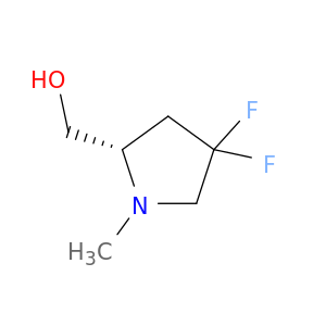 2-Pyrrolidinemethanol, 4,4-difluoro-1-methyl-, (2S)-