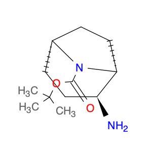 1408074-65-6 8-Azabicyclo[3.2.1]octane-8-carboxylic acid, 2-amino-, 1,1-dimethylethyl ester, (1R,2S,5R)-rel-