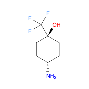 Cyclohexanol, 4-amino-1-(trifluoromethyl)-, trans-