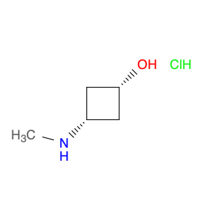 Cyclobutanol, 3-(methylamino)-, hydrochloride (1:1), cis-