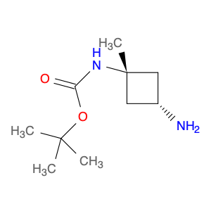 1408076-04-9 Carbamic acid, N-(cis-3-amino-1-methylcyclobutyl)-, 1,1-dimethylethyl ester