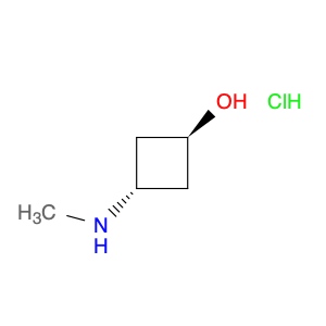 Cyclobutanol, 3-(methylamino)-, hydrochloride (1:1), trans-