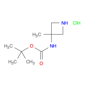 1408076-37-8 Carbamic acid, N-(3-methyl-3-azetidinyl)-, 1,1-dimethylethyl ester, hydrochloride (1:1)