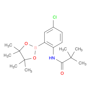 1409999-52-5 N-[4-chloro-2-(tetramethyl-1,3,2-dioxaborolan-2-yl)phenyl]-2,2-dimethylpropanamide