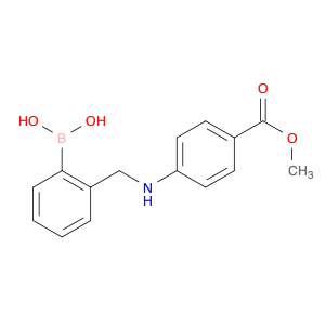 1411993-34-4 (2-(((4-(methoxycarbonyl)phenyl)amino)methyl)phenyl)boronic acid