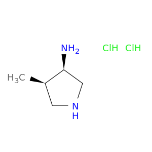 141449-84-5 3-Pyrrolidinamine, 4-methyl-, dihydrochloride, (3R-cis)-