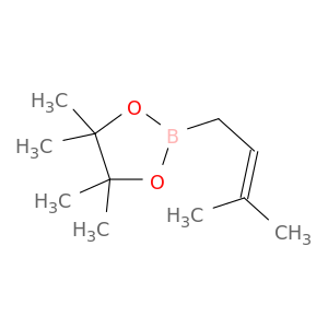 141550-13-2 1,3,2-Dioxaborolane, 4,4,5,5-tetramethyl-2-(3-methyl-2-buten-1-yl)-