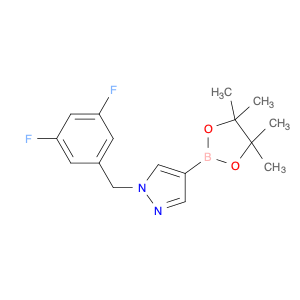 1415825-04-5 1-[(3,5-difluorophenyl)methyl]-4-(tetramethyl-1,3,2-dioxaborolan-2-yl)-1H-pyrazole