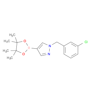 1415825-07-8 1-[(3-chlorophenyl)methyl]-4-(tetramethyl-1,3,2-dioxaborolan-2-yl)-1H-pyrazole