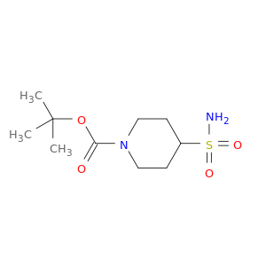 1-Piperidinecarboxylic acid, 4-(aminosulfonyl)-, 1,1-dimethylethyl ester