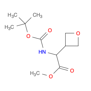 3-Oxetaneacetic acid, α-[[(1,1-dimethylethoxy)carbonyl]amino]-, methyl ester