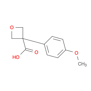 1416323-25-5 3-Oxetanecarboxylic acid, 3-(4-methoxyphenyl)-