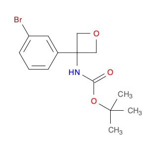 1416323-32-4 3-Boc-amino-3-(3-bromophenyl)oxetane