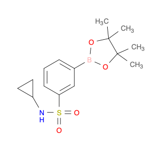 1416367-02-6 N-cyclopropyl-3-(4,4,5,5-tetramethyl-1,3,2-dioxaborolan-2-yl)benzenesulfonamide