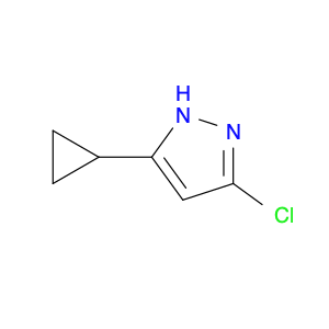 1H-Pyrazole, 3-chloro-5-cyclopropyl-