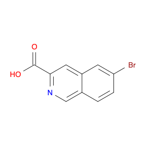 1416713-22-8 3-Isoquinolinecarboxylic acid, 6-bromo-