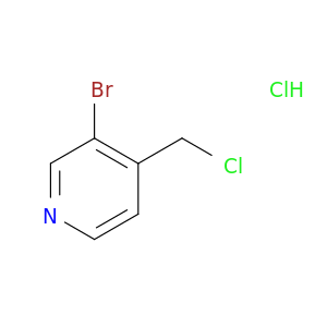 Pyridine, 3-bromo-4-(chloromethyl)-, hydrochloride (1:1)