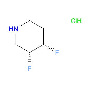 1419101-53-3 Piperidine, 3,4-difluoro-, hydrochloride (1:1), (3R,4S)-rel-