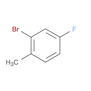 1422-53-3 Benzene, 2-bromo-4-fluoro-1-methyl-