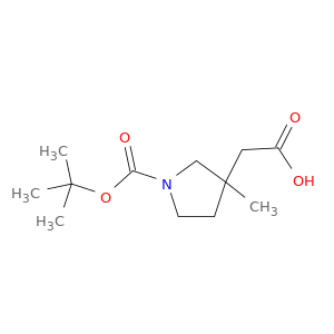 1422344-11-3 2-(1-(Tert-Butoxycarbonyl)-3-Methylpyrrolidin-3-Yl)Acetic Acid