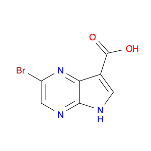 1422772-78-8 5H-Pyrrolo[2,3-b]pyrazine-7-carboxylic acid, 2-bromo-