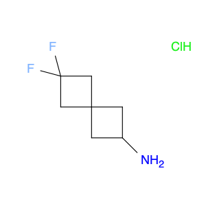 Spiro[3.3]heptan-2-amine, 6,6-difluoro-, hydrochloride (1:1)