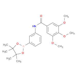 1424265-36-0 Benzamide, 3,4,5-trimethoxy-N-[3-(4,4,5,5-tetramethyl-1,3,2-dioxaborolan-2-yl)phenyl]-